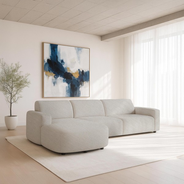 Ecksofa mit linker Ottomane, 4-Sitzer – Kala