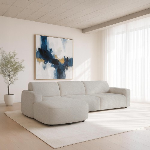 Ecksofa mit linker Ottomane, 4-Sitzer – Kala