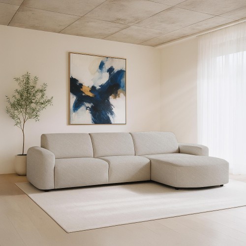 Ecksofa 4-Sitzer mit rechter Ottomane – Kala