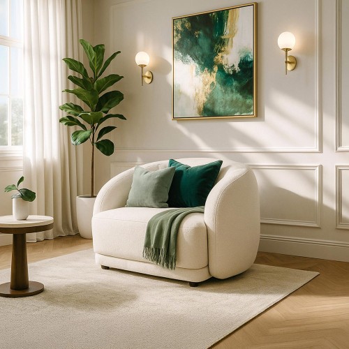 Sessel aus Stoff – Elora