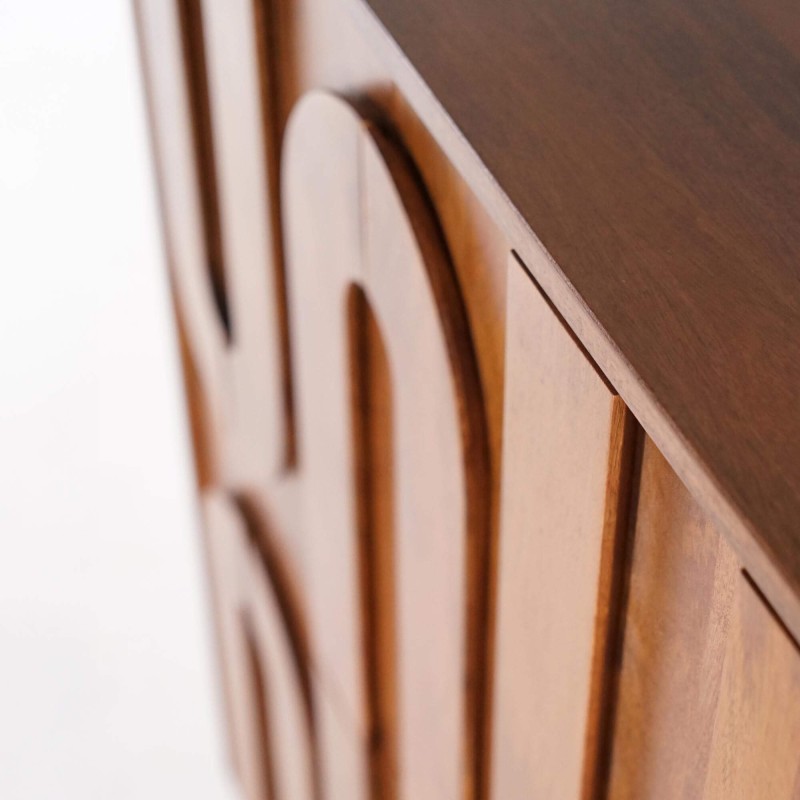 Massivholz-Barschrank – Flow