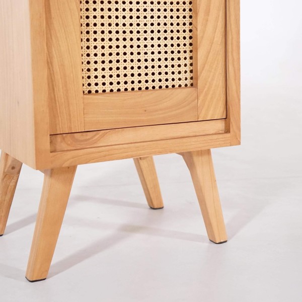 Badezimmerhochschrank aus Holz – Anaya