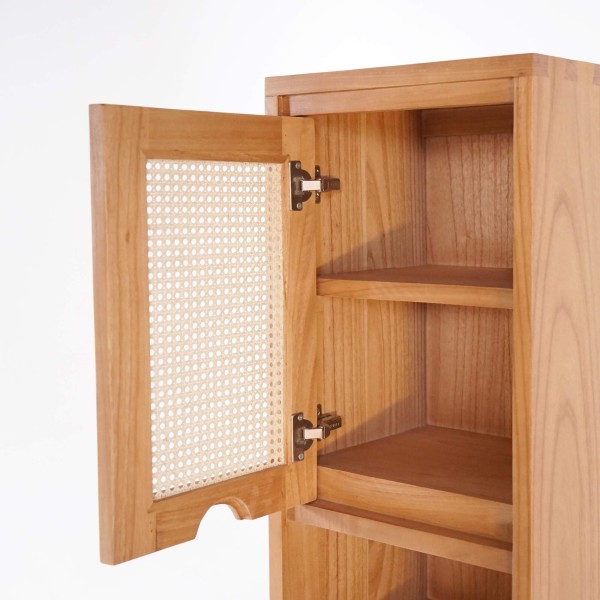 Badezimmerhochschrank aus Holz – Anaya