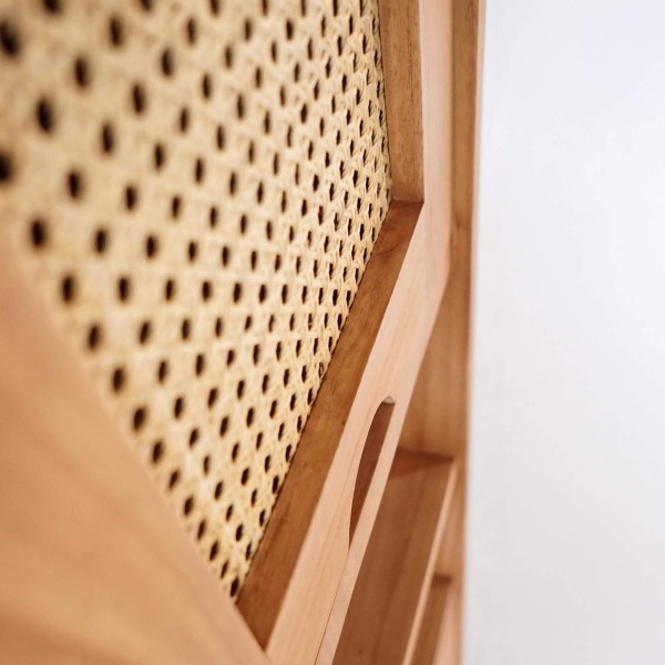 Badezimmerhochschrank aus Holz – Anaya