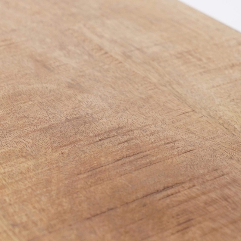 Schreibtisch im Industriedesign aus Holz und Metall – Cambridge