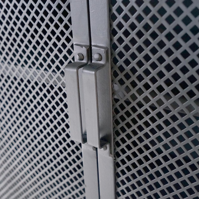 Aufbewahrungsschrank aus Metall und Holz 70 cm – Cambridge