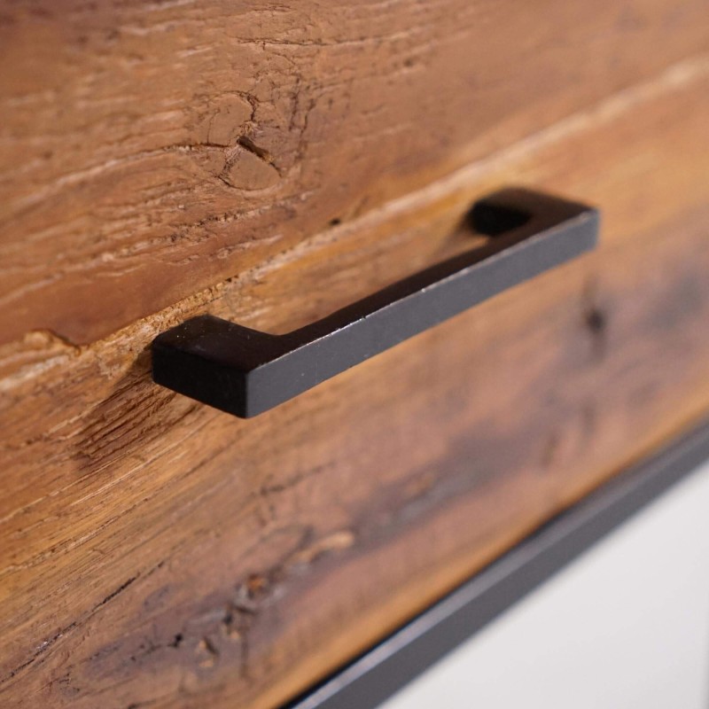 Nachttisch aus recyceltem Holz – Recycled