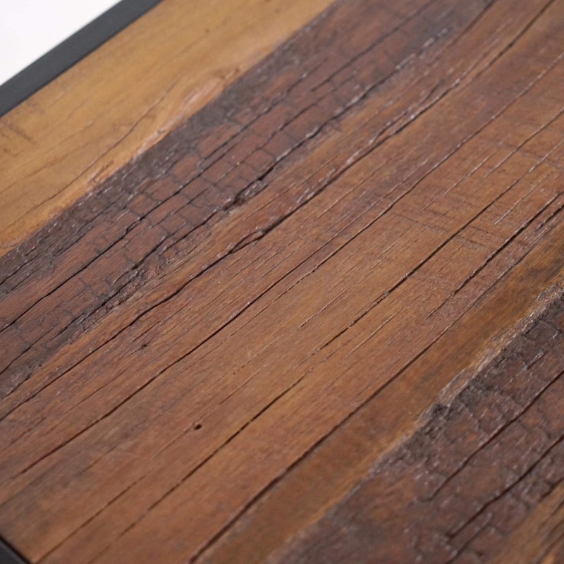 Nachttisch aus recyceltem Holz – Recycled