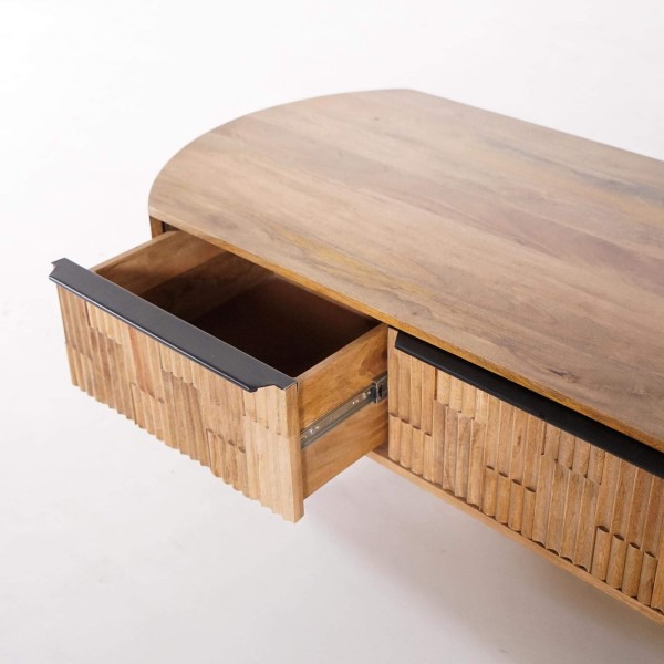 Couchtisch aus massivem Mangoholz – Uma