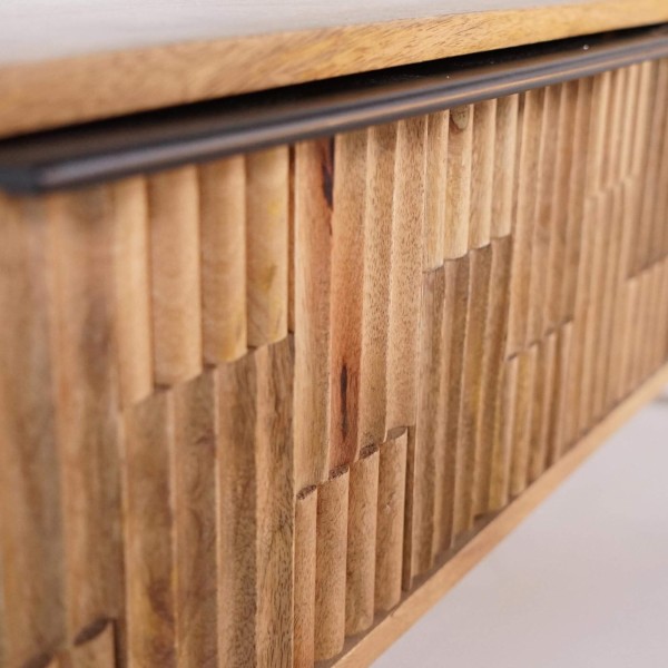 Couchtisch aus massivem Mangoholz – Uma