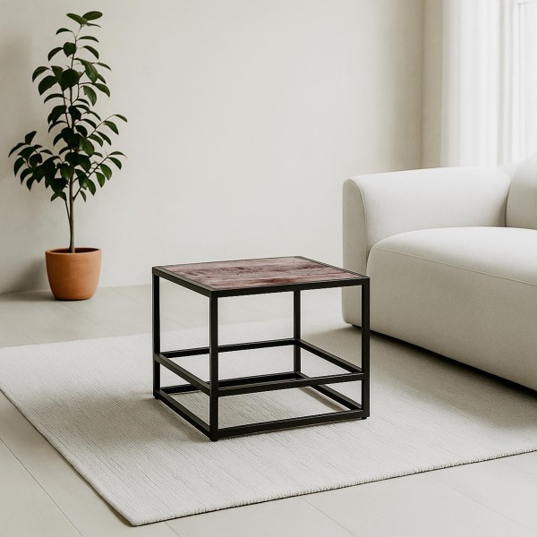 Couchtisch aus recyceltem Holz – Recycled