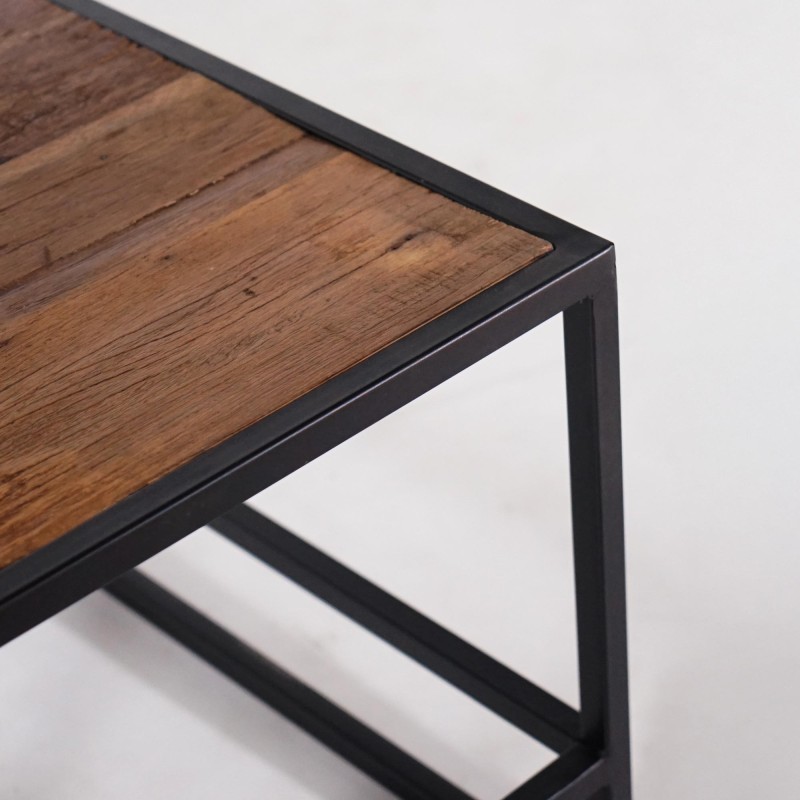 Couchtisch aus recyceltem Holz – Recycled