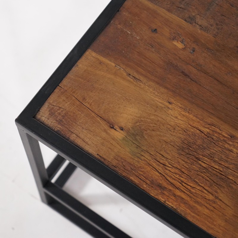 Couchtisch aus recyceltem Holz – Recycled