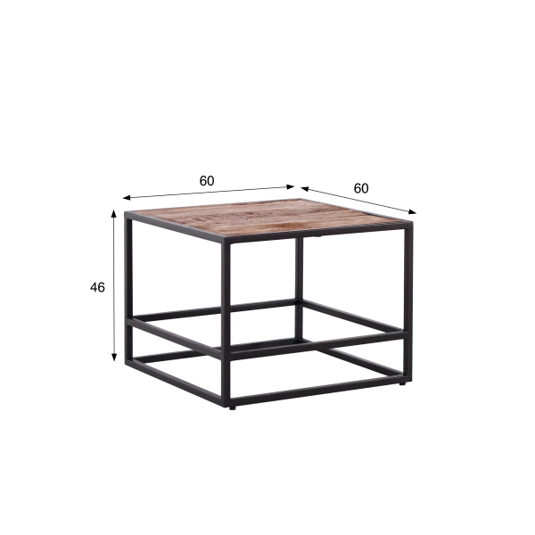 Couchtisch aus recyceltem Holz – Recycled