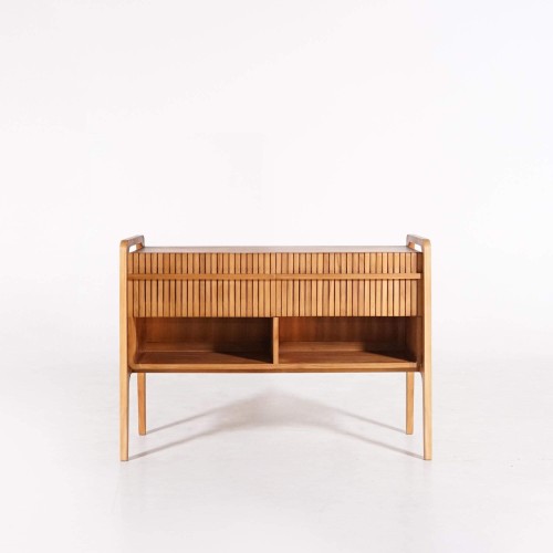 Badezimmermöbel aus massivem Teakholz mit Doppelwaschbecken 120 cm - Devika