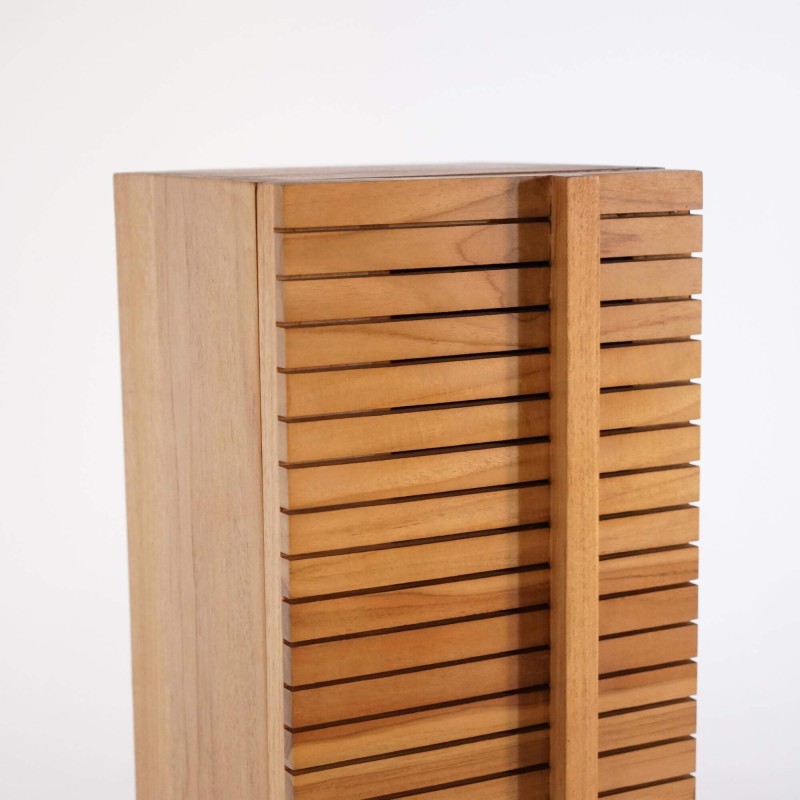 Badezimmerhochschrank aus massivem Teakholz – Devika