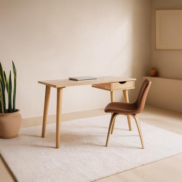 Schreibtisch aus Eichenholz 120 x 55 cm