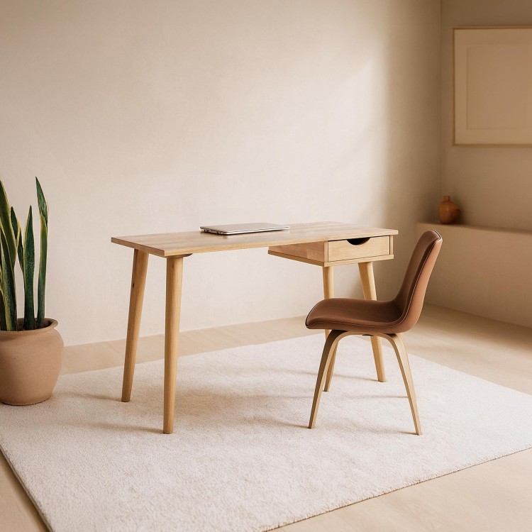 Schreibtisch aus Eichenholz 120 x 55 cm