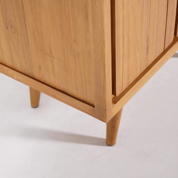 Badezimmermöbel aus massivem Teakholz 80 cm – Pragati