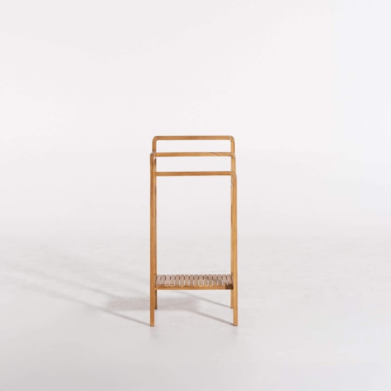 Handtuchhalter fürs Badezimmer aus massivem Teakholz – Devika