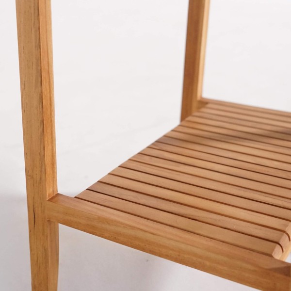 Handtuchhalter fürs Badezimmer aus massivem Teakholz – Devika