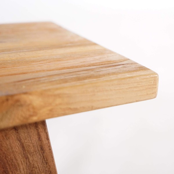 Bank aus natürlichem Massivholz – Aska