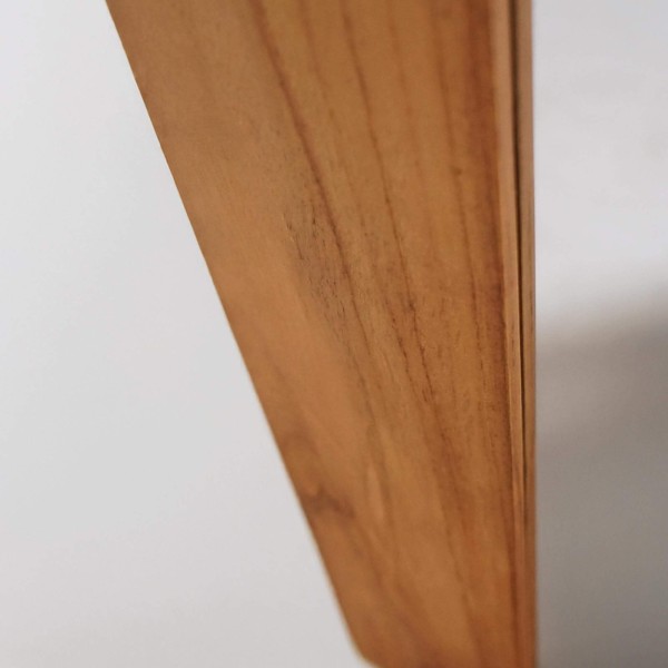 Rechteckiger Spiegel aus Teakholz