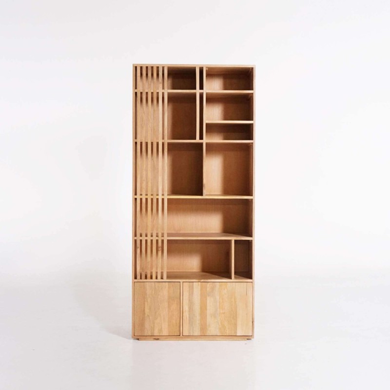 Bücherregal aus Mangoholz – Linoa