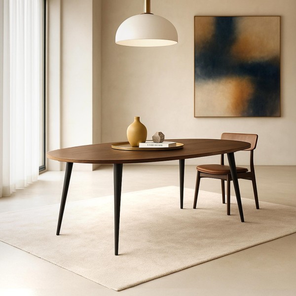 Esstisch aus massivem Mangoholz – Suna