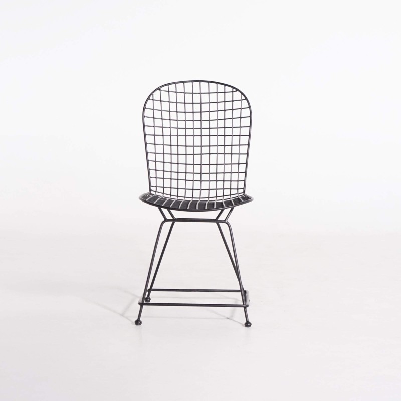 Stuhl aus Metall im Industriestil – Wire