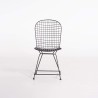 Stuhl aus Metall im Industriestil – Wire