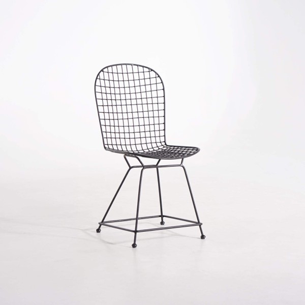 Stuhl aus Metall im Industriestil – Wire