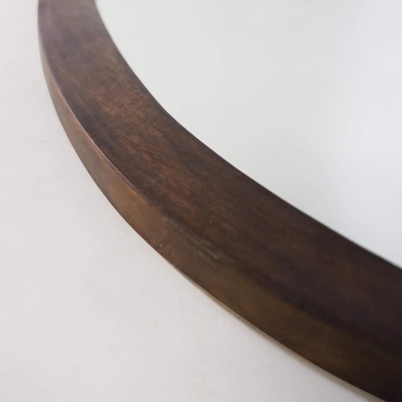 Spiegel mit handgearbeitetem Rahmen aus Massivholz mit organischem Design – Morgendämmerung