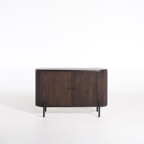 Anrichte mit 2 Türen aus Mangoholz - Sohana