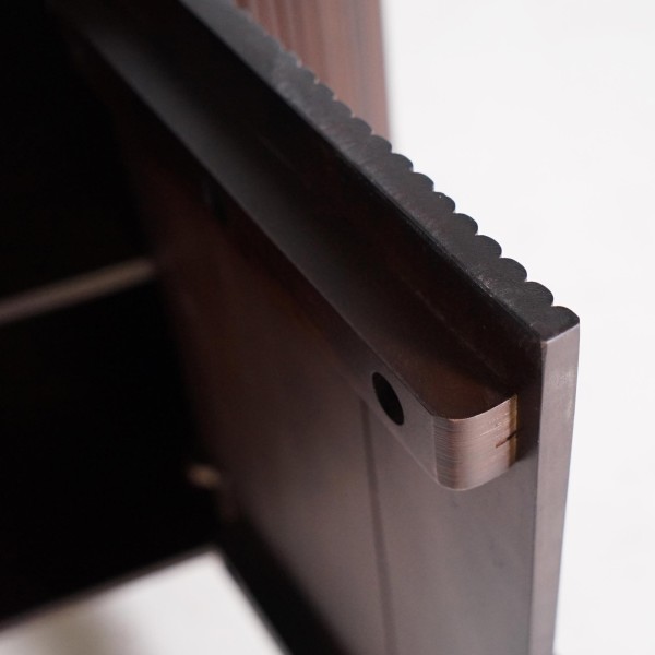 Anrichte mit 2 Türen aus Mangoholz - Sohana