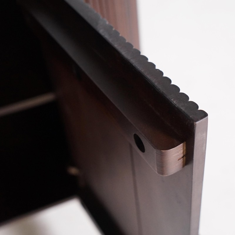 Anrichte mit 2 Türen aus Mangoholz - Sohana