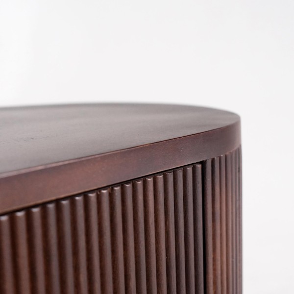 Anrichte mit 2 Türen aus Mangoholz - Sohana