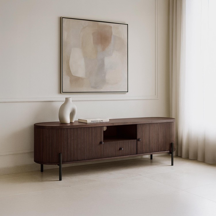 TV-Möbel aus Mangoholz 160 cm – Sohana