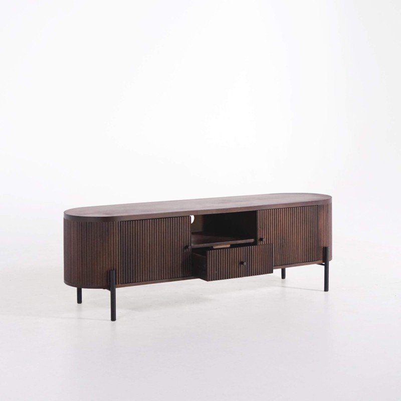 TV-Möbel aus Mangoholz 160 cm – Sohana