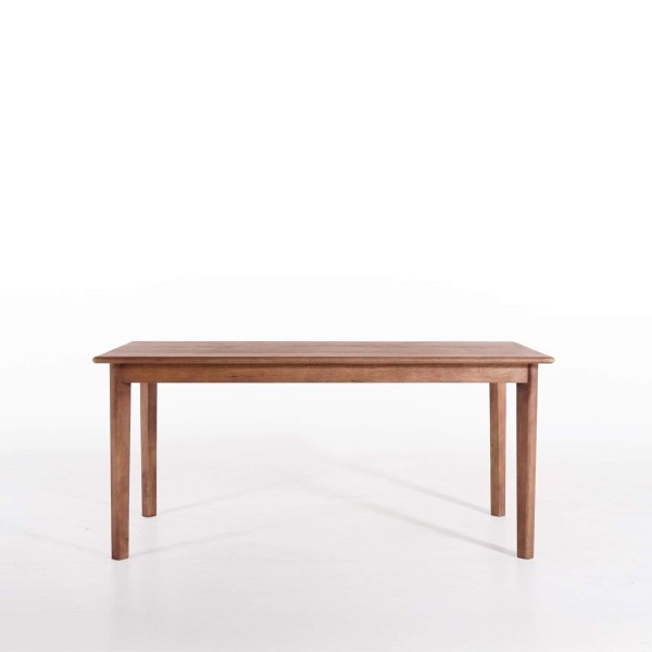 Rechteckiger Esstisch aus massivem Mangoholz