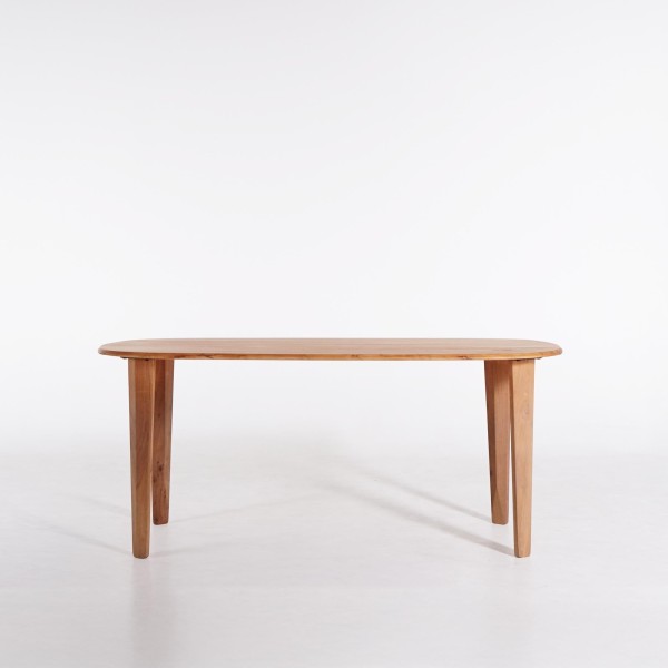 Ovaler Esstisch aus massivem Mangoholz - Orama