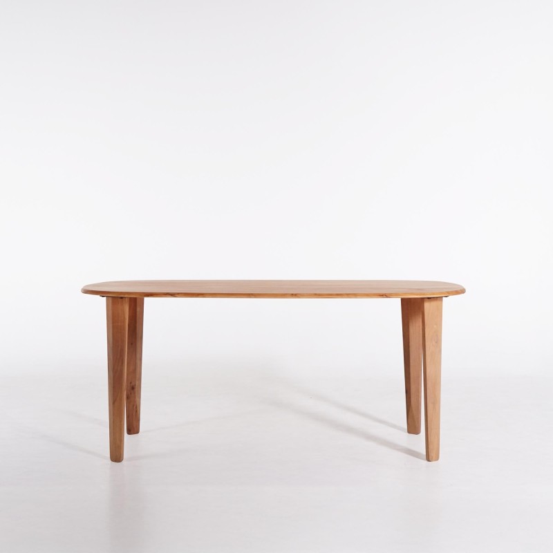 Ovaler Esstisch aus massivem Mangoholz - Orama