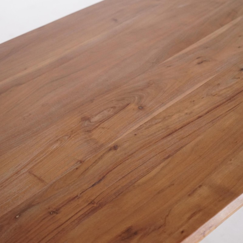 Ovaler Esstisch aus massivem Mangoholz - Orama