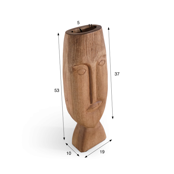 Dekorative Holzskulptur 53 cm – Mana