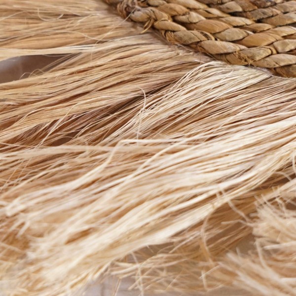 Spiegel aus Naturfasern im Boho-Stil – Ina