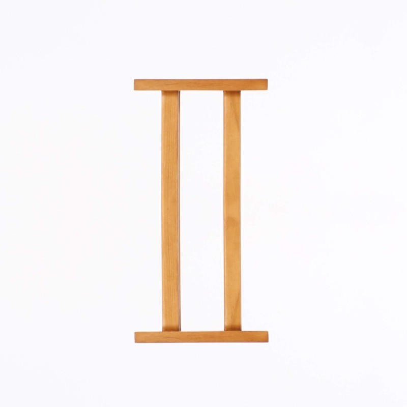 Handtuchhalter aus massivem Teakholz