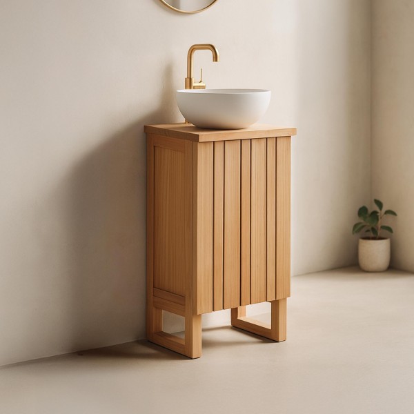 Waschtisch aus Massivholz – Satya