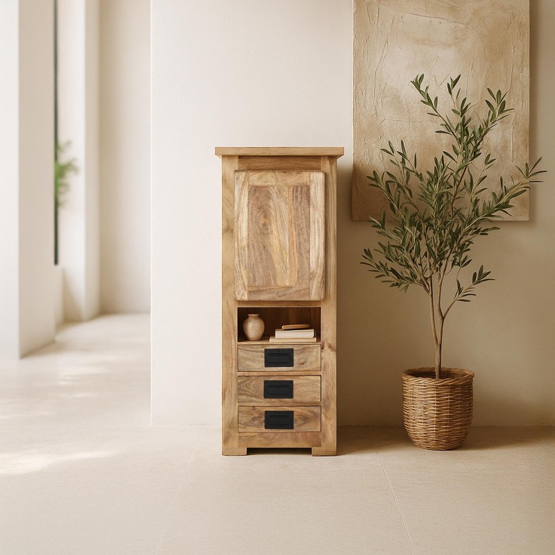 Aufbewahrungsmöbel aus Holz und Metall – Paris