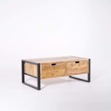 Couchtisch aus massivem Mangoholz – Kansas