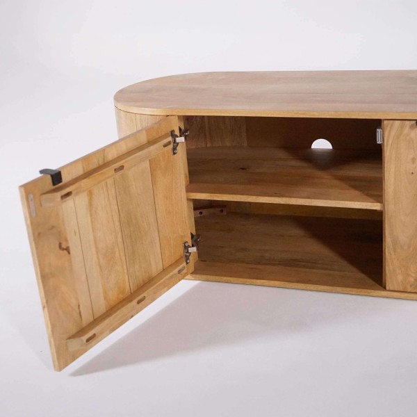 TV-Möbel aus Massivholz 200 cm - Timea